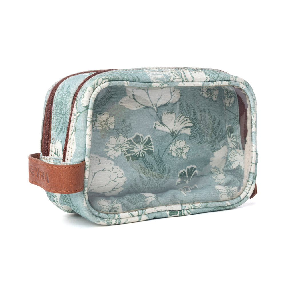 Myra Willow Grove Cotton & Plastic Men's Shaving Kit in Eucalyptus Mist - Myra USA