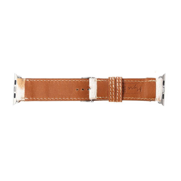 Palomino Plains Western Watch Band in White - Myra USA