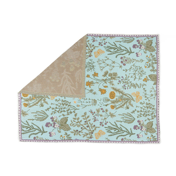 Myra Western Skies Meadow Throw in Mesa Aqua - Myra USA