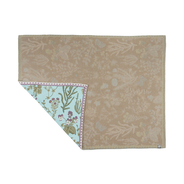 Myra Western Skies Meadow Throw in Mesa Aqua - Myra USA