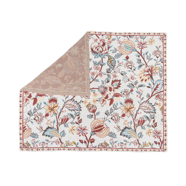 Myra Copper Meadow Floral Throw in Desert Bloom - Myra USA