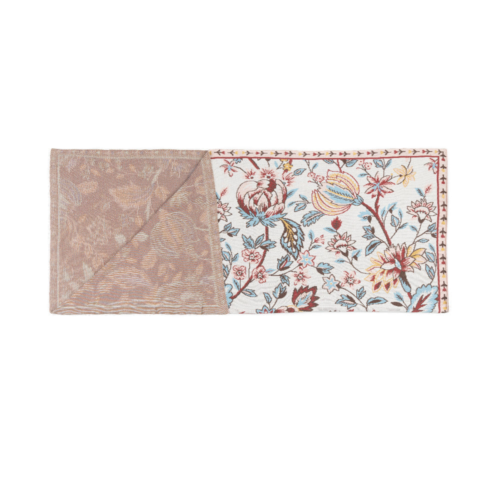 Myra Copper Meadow Floral Throw in Desert Bloom - Myra USA