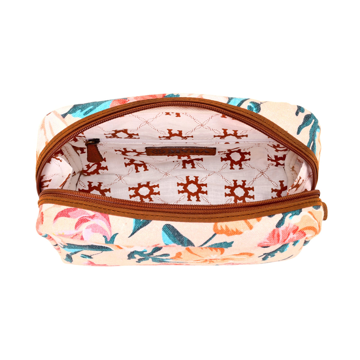 Myra Damianita Makeup Kit in cream floral - Myra USA