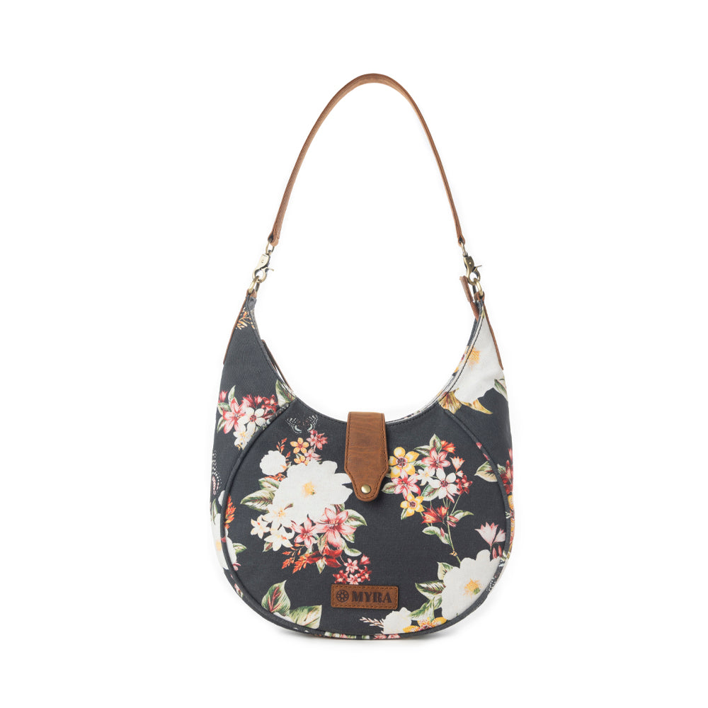 Myra Whispering Fields Shoulder Bag in Blush Blossom - Myra USA