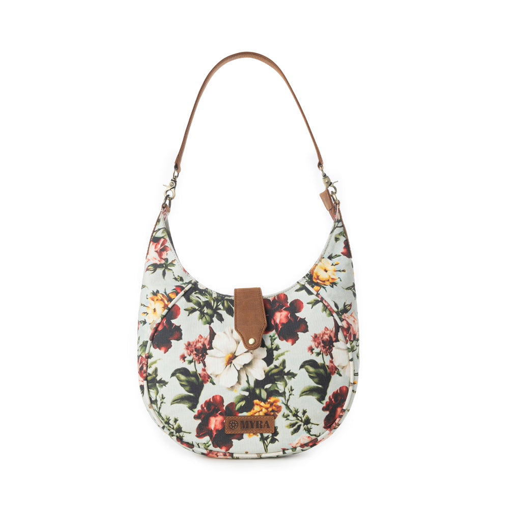 Myra Whispering Fields Shoulder Bag in Dahlia Bloom - Myra USA
