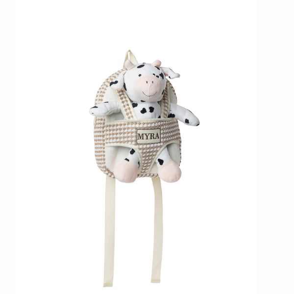 Myra MiniMoozie Kids' Backpack in Blush White - Myra USA
