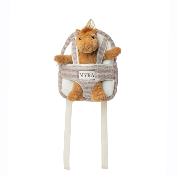 Myra WhinnyPal Kids' Backpack in Toffee Brown - Myra USA