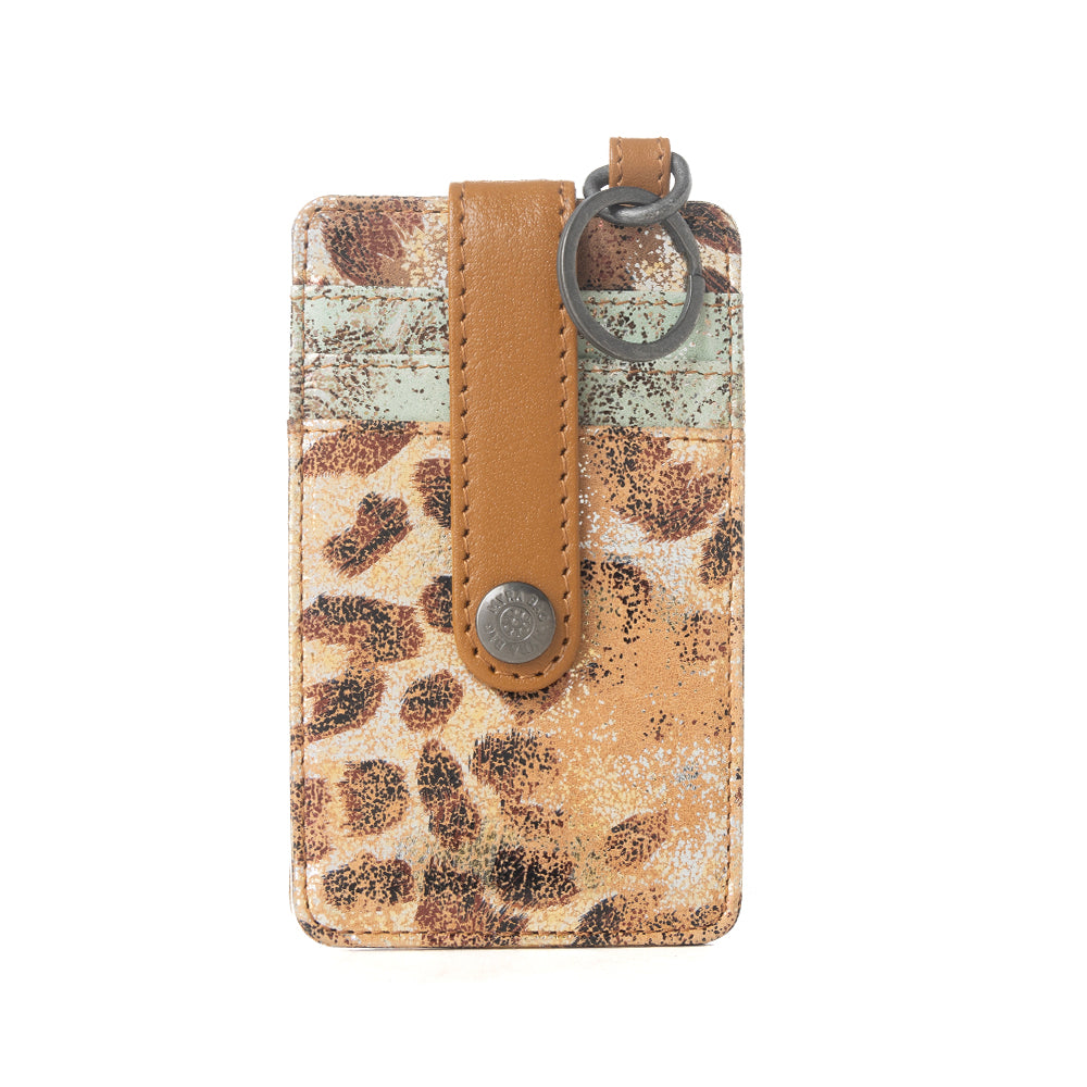 Myra Valejo Spirit Credit Card Holder in Leopard Dust - Myra USA