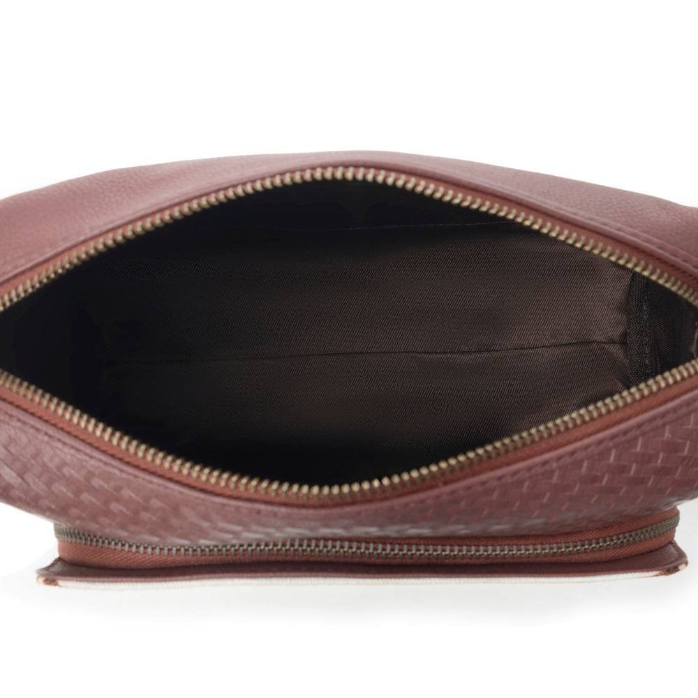 Myra Pueblo Sun Crossbody Bag in Desert Mahogany - Myra USA