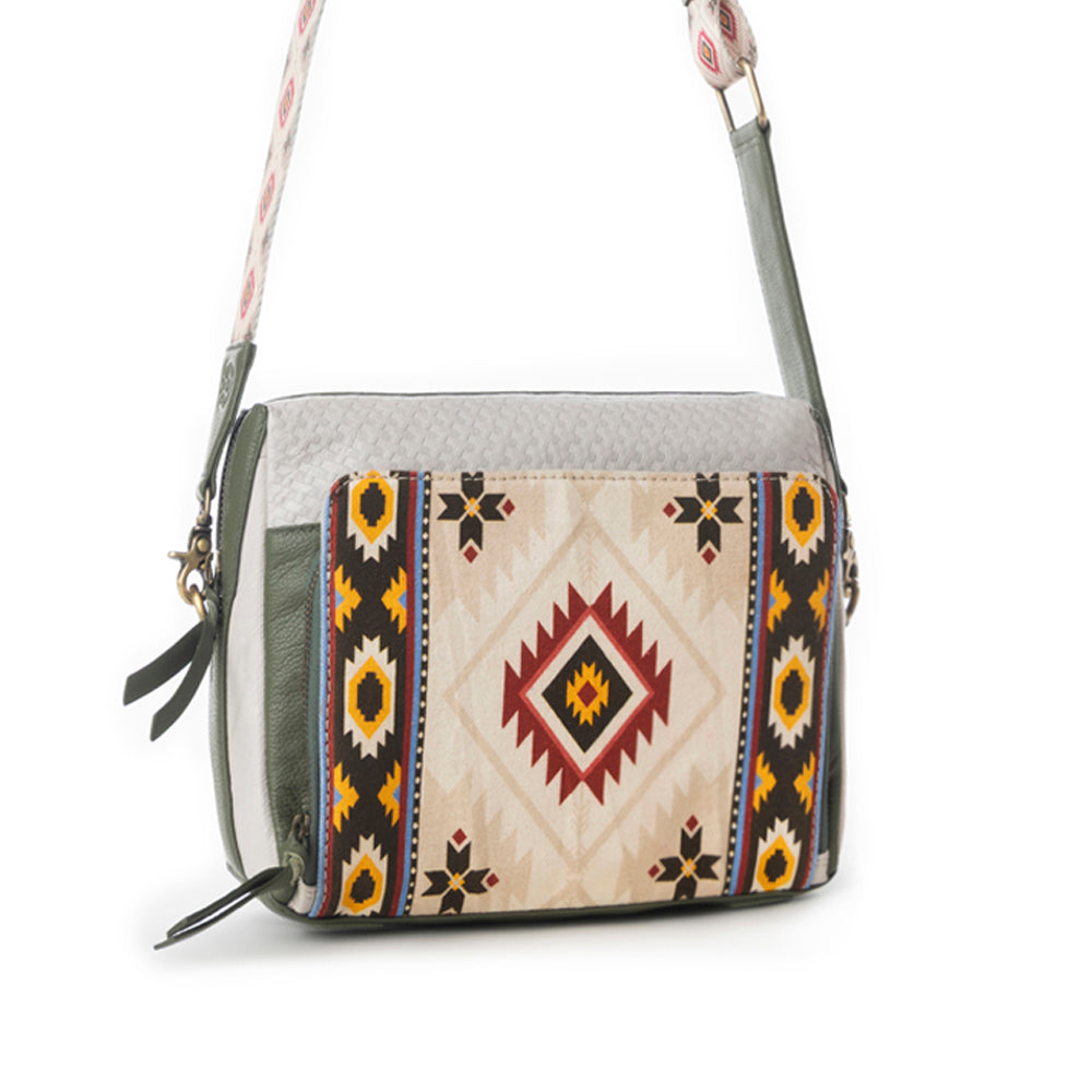 Myra Pueblo Sun Crossbody Bag in Nomad Ivory - Myra USA
