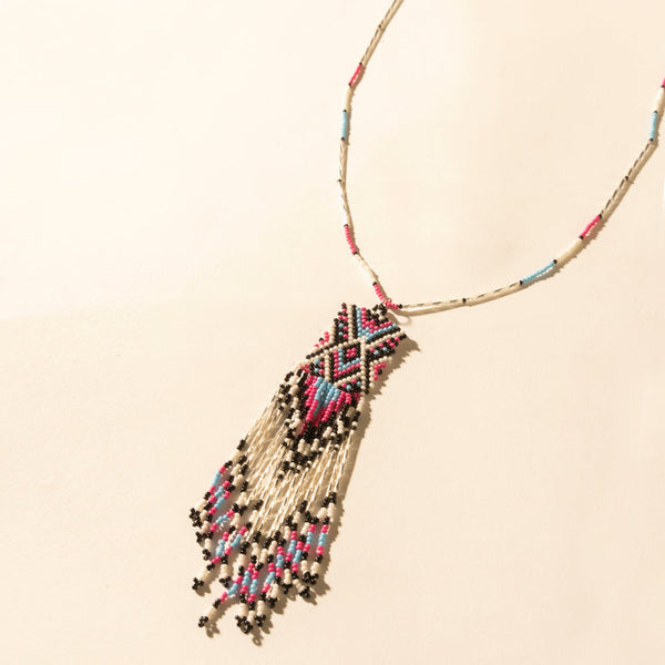 Myra Sky and Coral in necklace in Turquoise - Myra USA