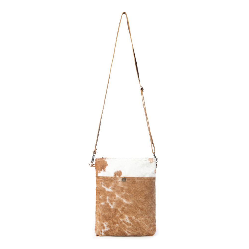 White & Cocoa Small And Cross Body Bag - Myra USA