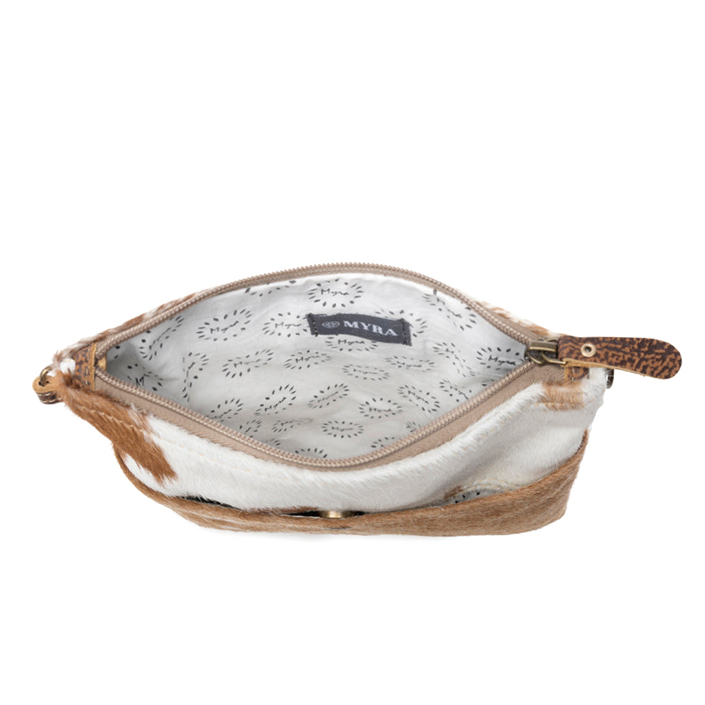 White & Cocoa Small And Cross Body Bag - Myra USA