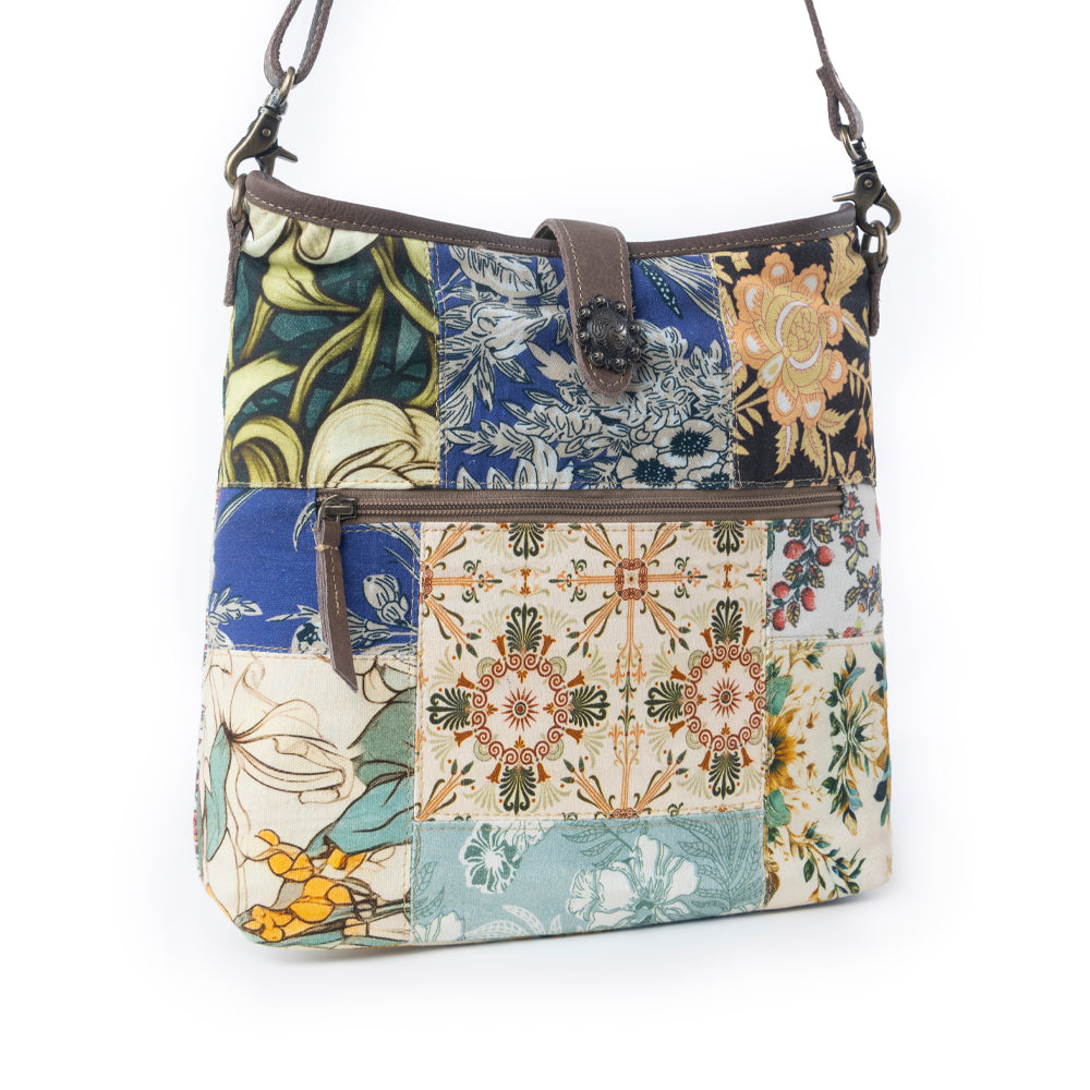 Myra Meadow Spur Shoulder Bag in Harvest Patch - Myra USA