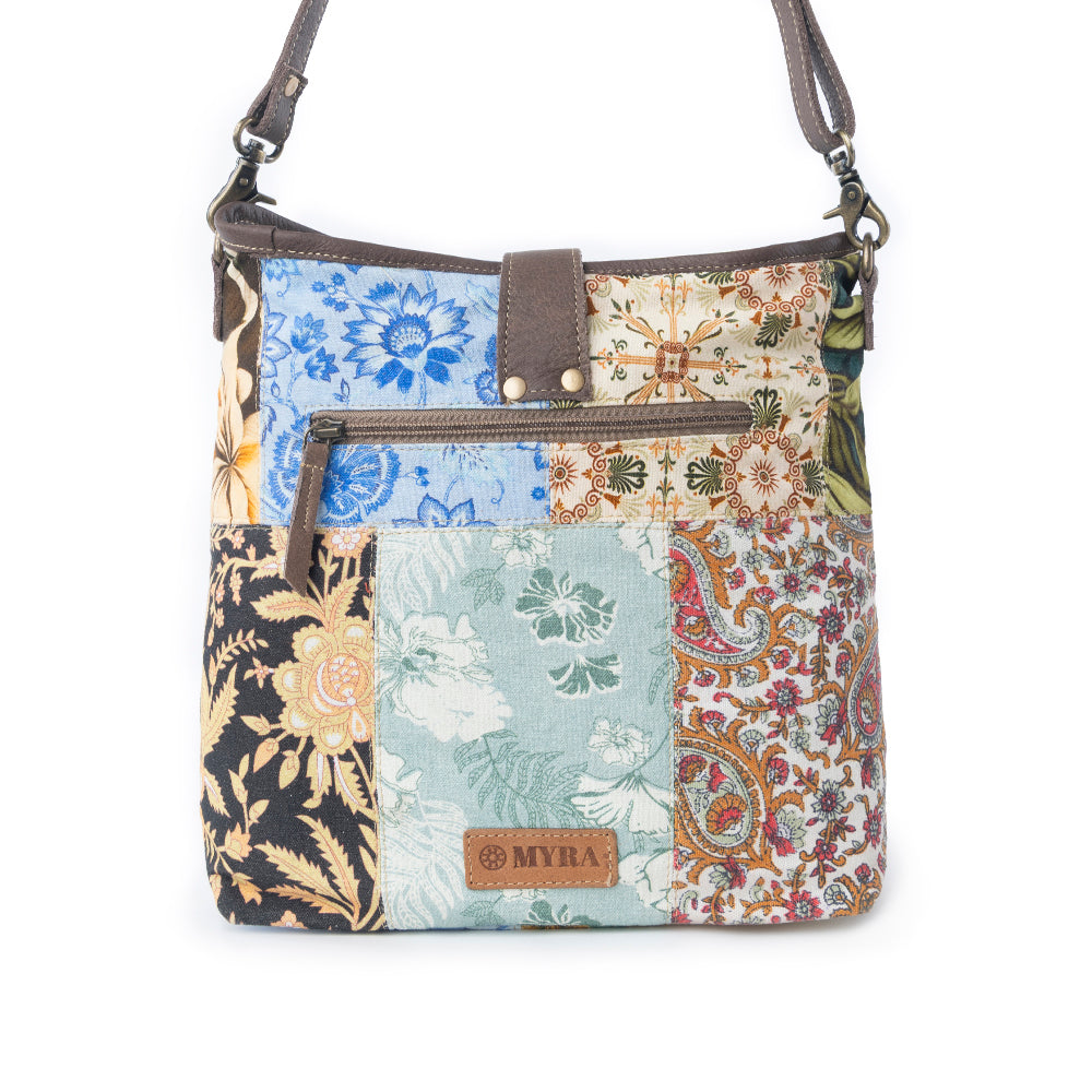 Myra Meadow Spur Shoulder Bag in Harvest Patch - Myra USA