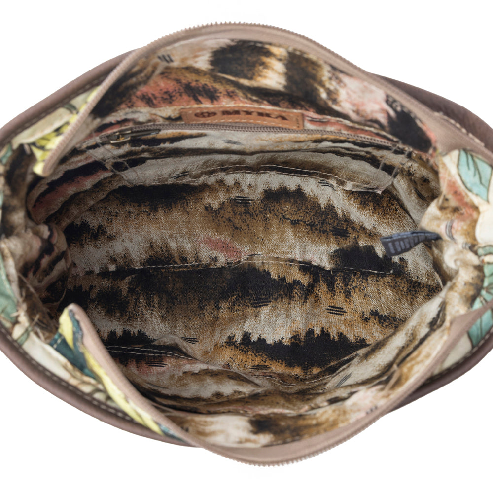 Myra Meadow Spur Shoulder Bag in Harvest Patch - Myra USA