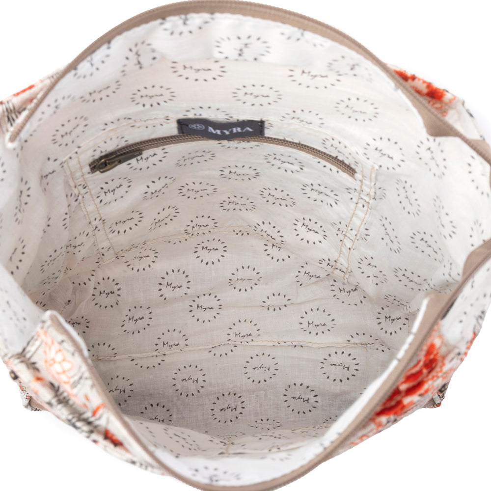 Myra Desert Bloom Shoulder Bag in Floral Multi - Myra USA