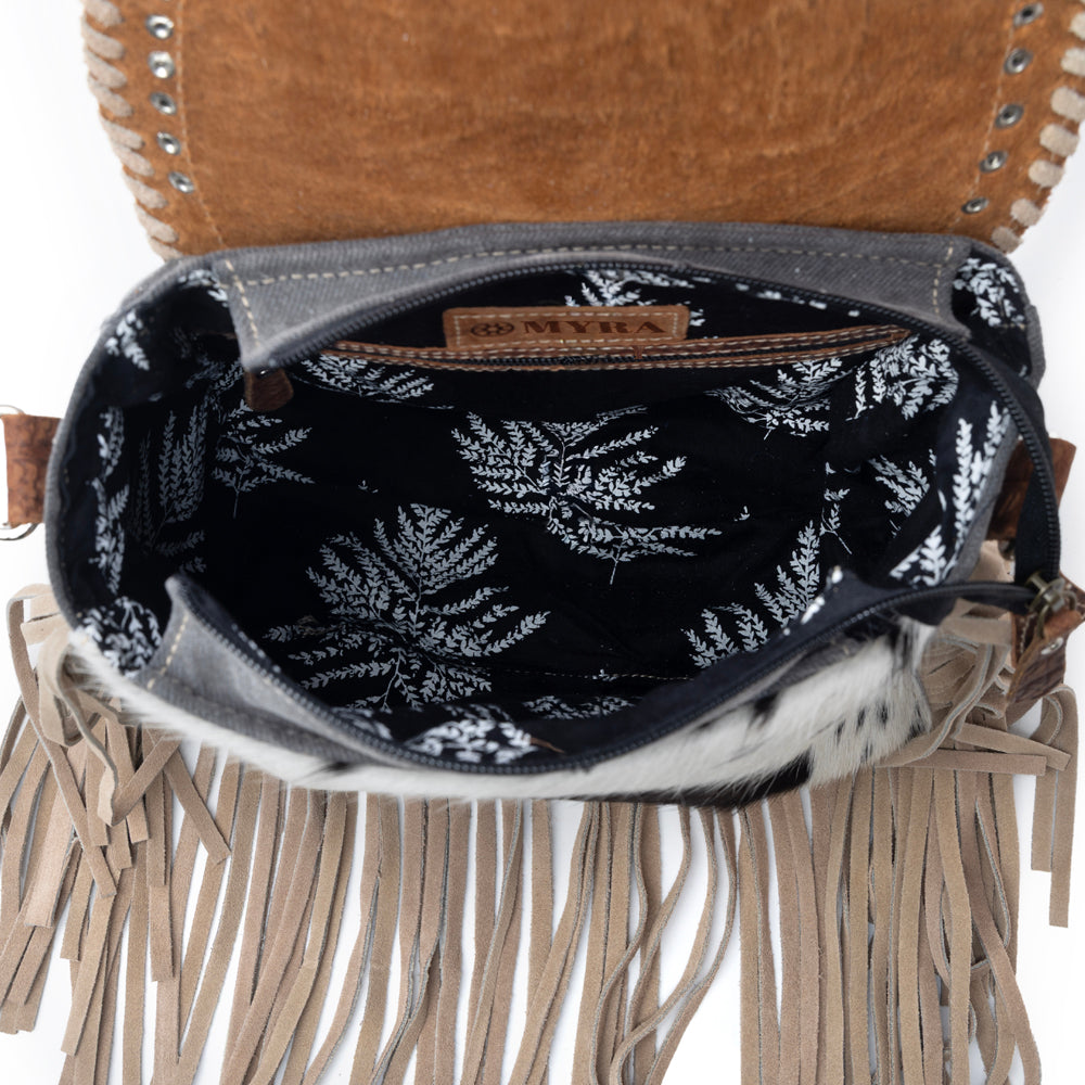 Myra Dusty Lariat Concealed Carry Bag in Saddle Brown - Myra USA