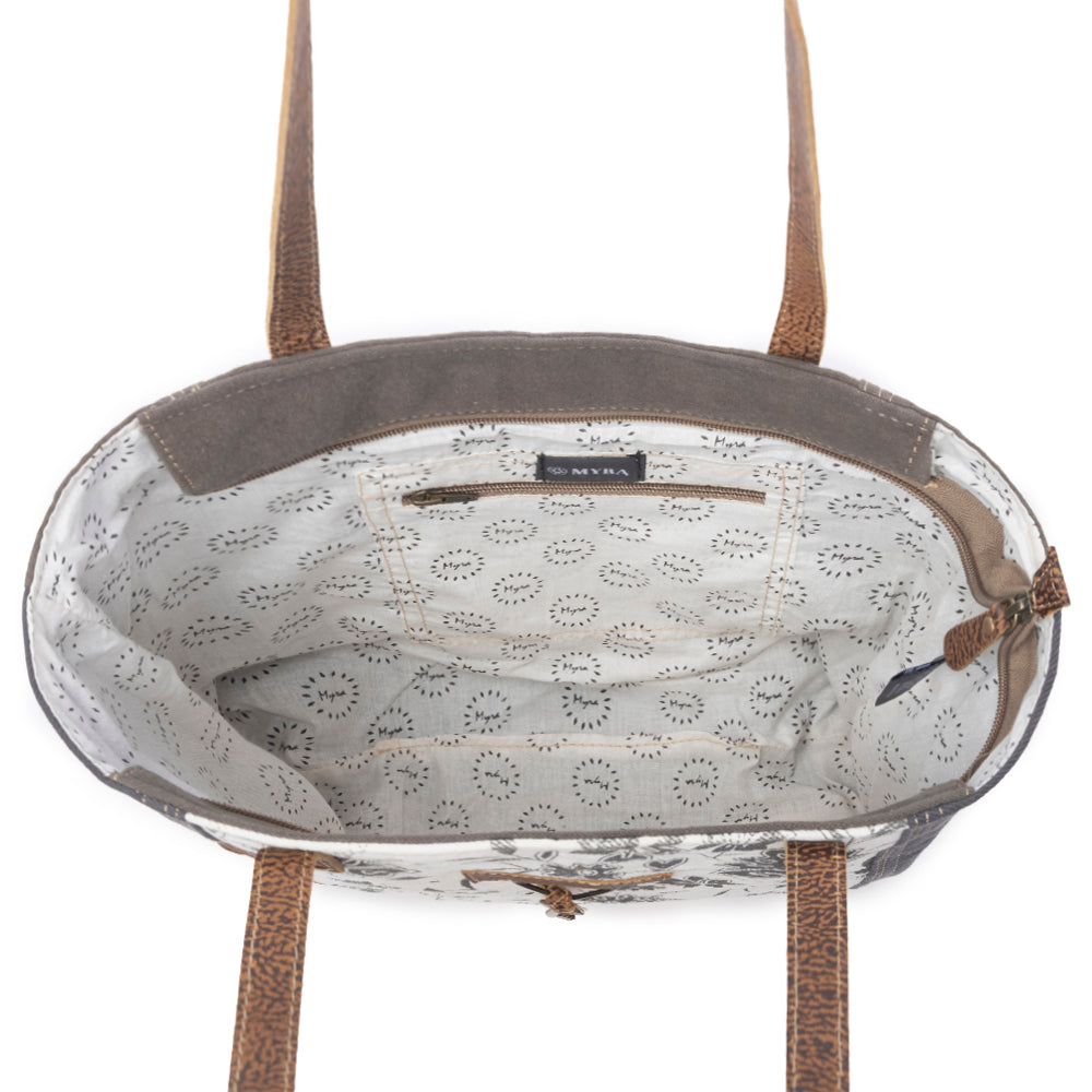 Abstract Key Tote Bag - Myra USA