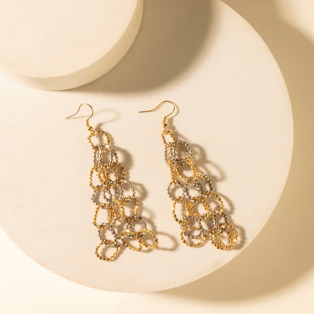 Myra RoperLasso Loop Earrings in Burnished Amber - Myra USA