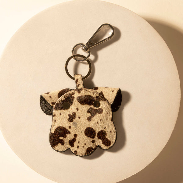 Myra Dustpaw Hide Keychain in Desert Hide Mix - Myra USA