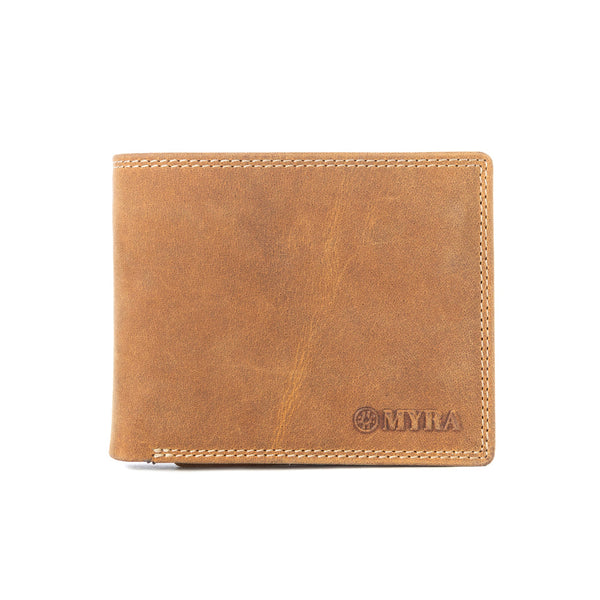 Ridgetown Trail Men's Wallet In Camel - Myra USA