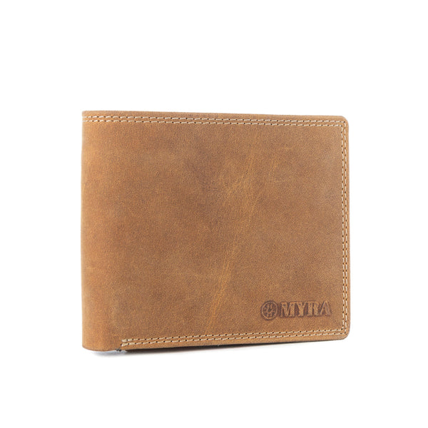 Ridgetown Trail Men's Wallet In Camel - Myra USA
