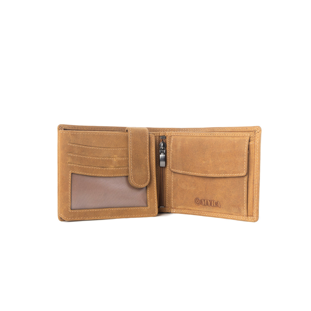 Ridgetown Trail Men's Wallet In Camel - Myra USA
