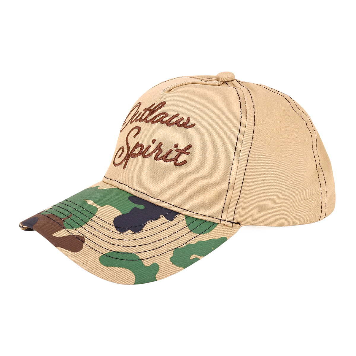 Myra Outlaw Spirit Panel Baseball Cap in Frontier Camo - Myra USA