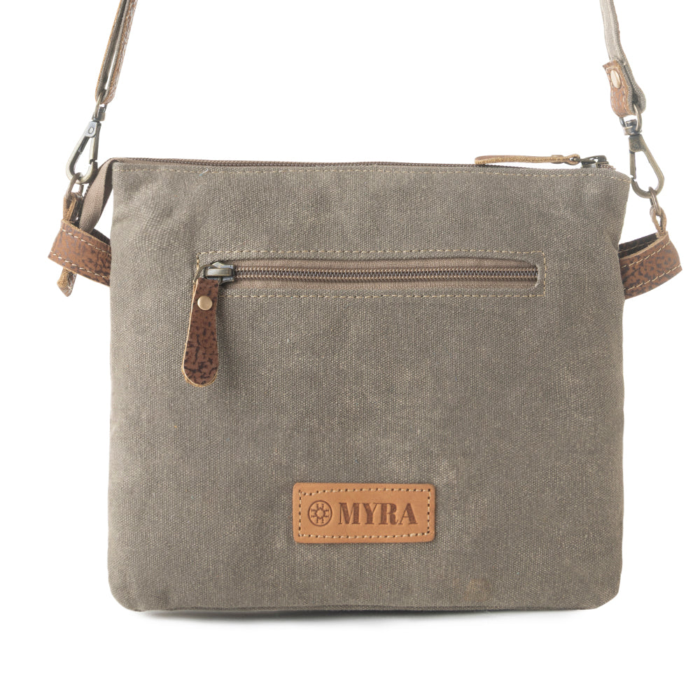 Inkwild Vintage Crossbody Bag for Women in rust with fringe detail - Myra USA