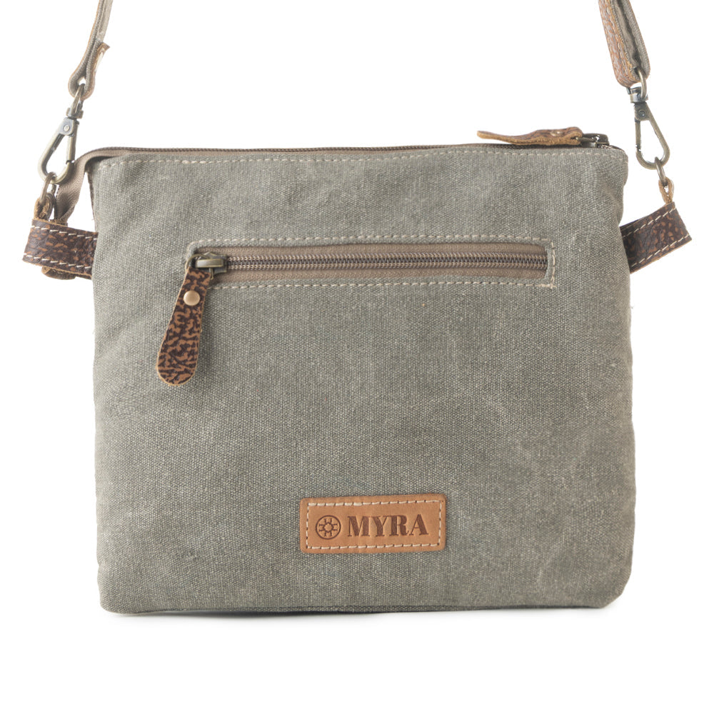 Inkwild Vintage Crossbody Bag for Women in blue with fringe detail - Myra USA