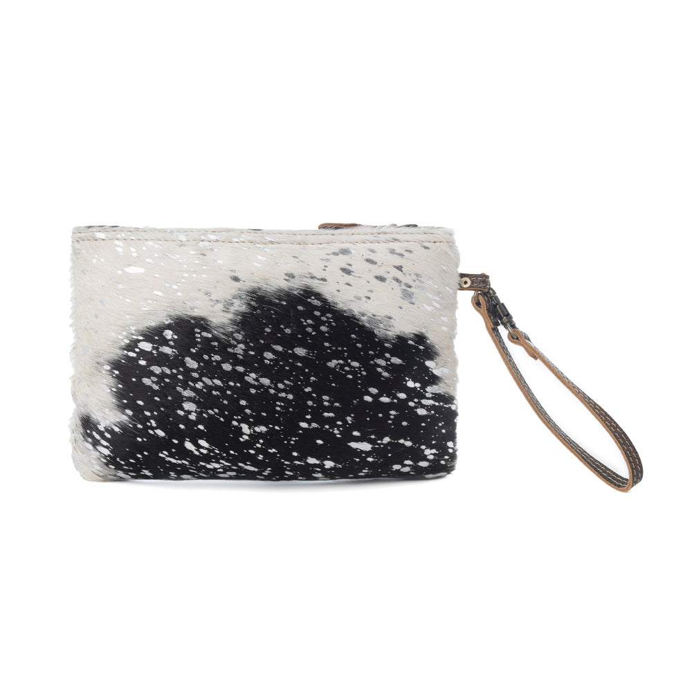 Stardust Pony Western Pouch for Women in black with foil hairon detail - Myra USA