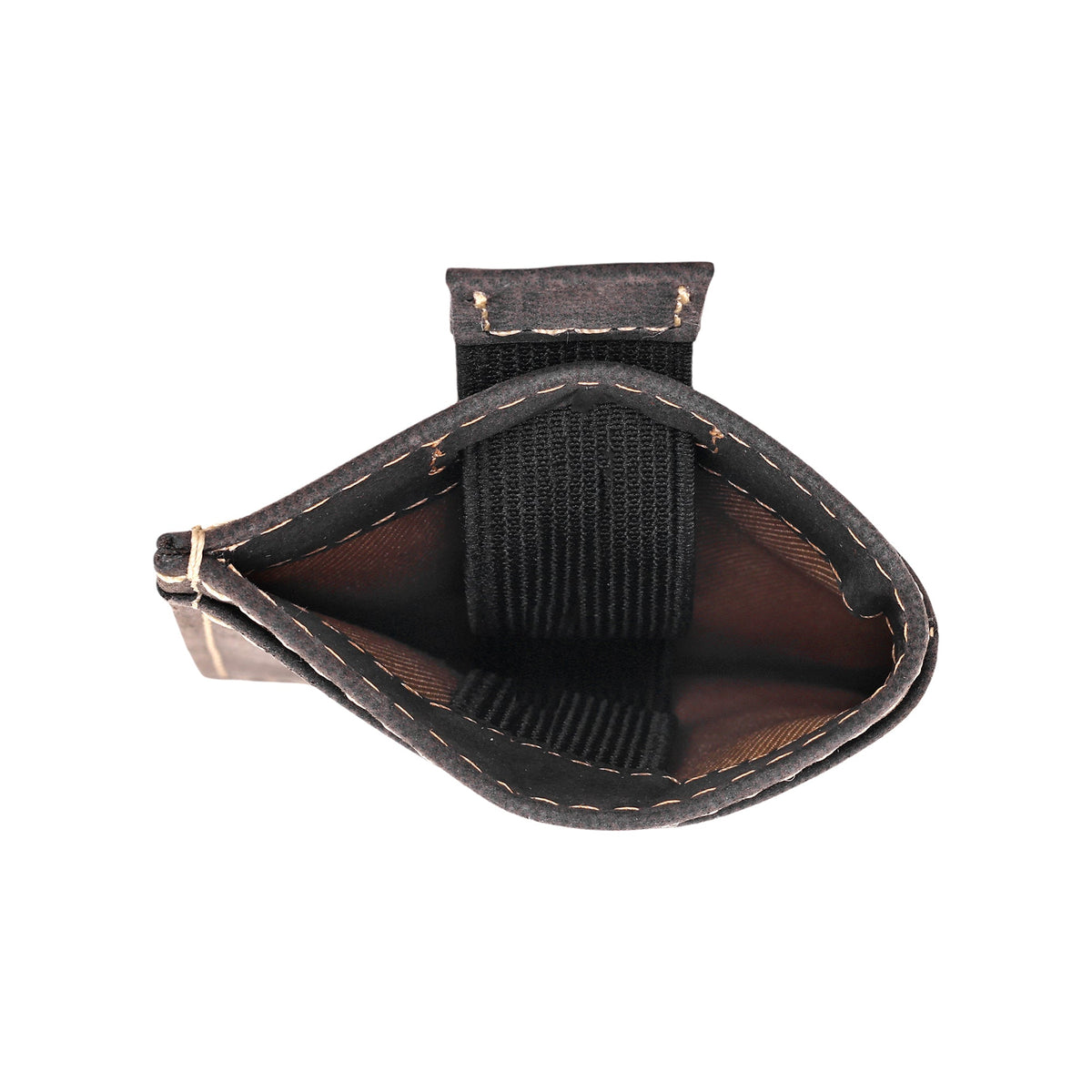 Myra Ridgemere Credit Card Holder in black with front slip pocket - Myra USA