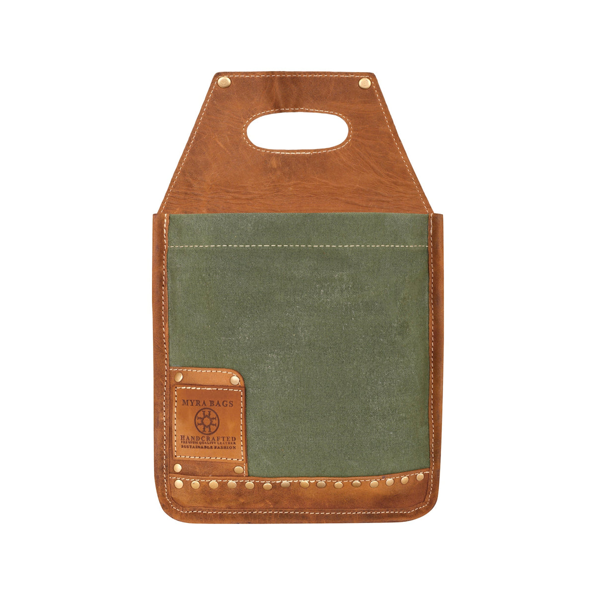 Myra Adulting is hard Beer Bottle Caddy in olive green - Myra USA