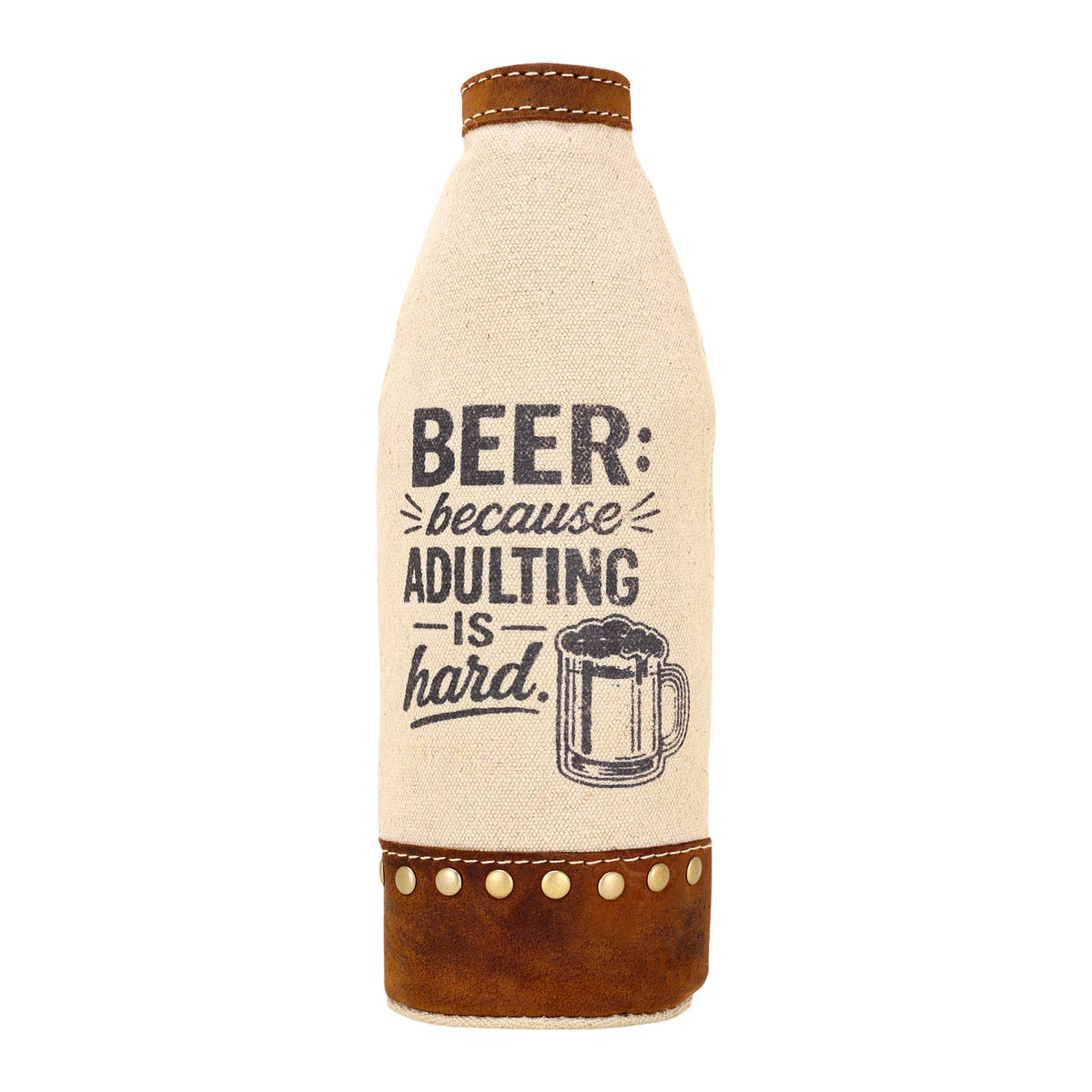 Myra Feeling mostly Beer Pint Holder in cream - Myra USA