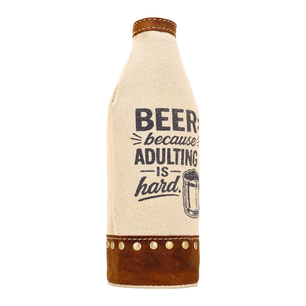 Myra Feeling mostly Beer Pint Holder in cream - Myra USA