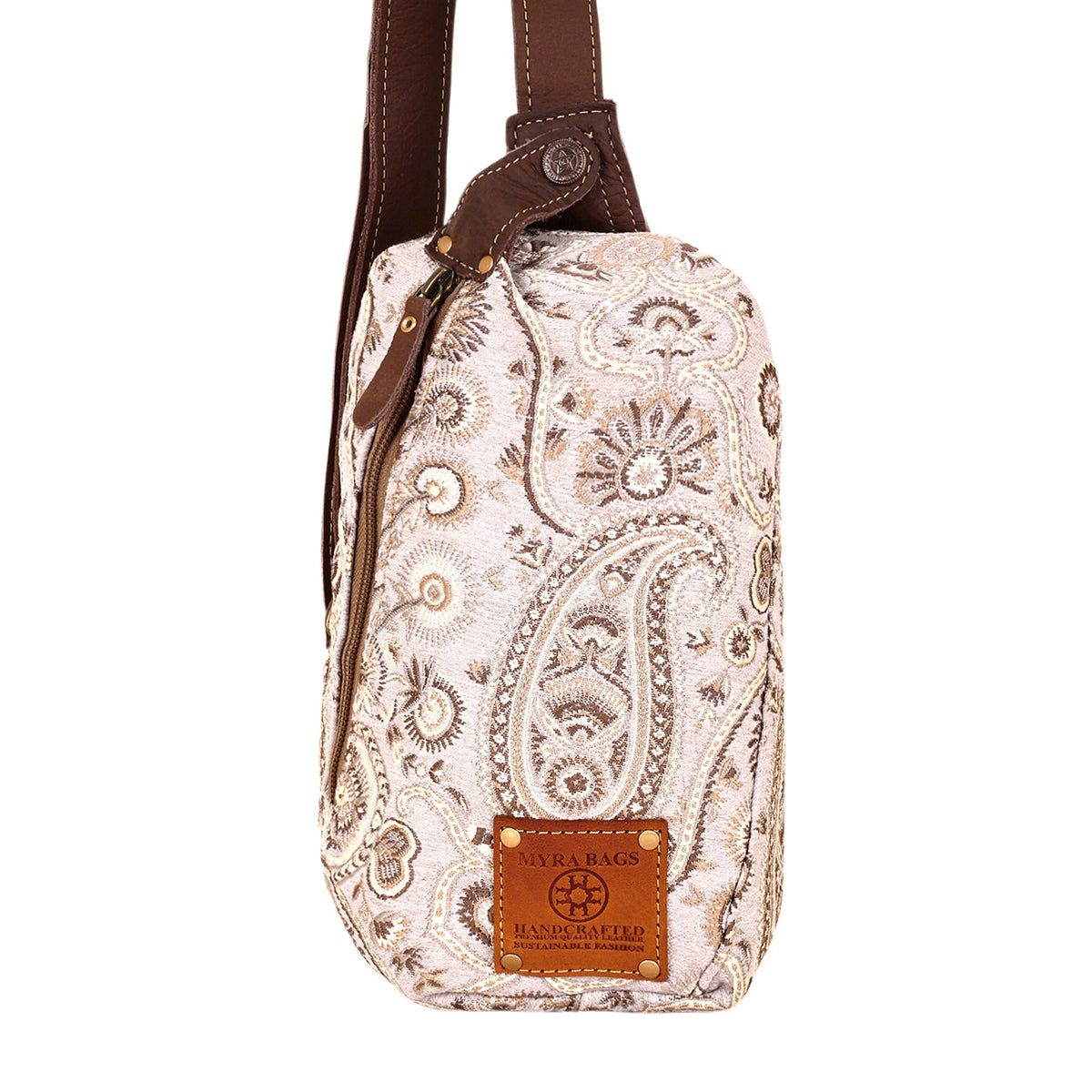 Myra Robnette Ranch Fanny Pack Bag in ivory - Myra USA