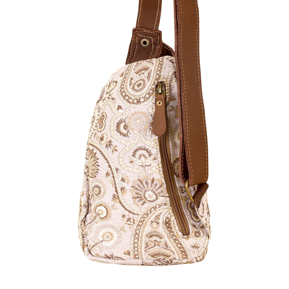 Myra Robnette Ranch Fanny Pack Bag in ivory - Myra USA