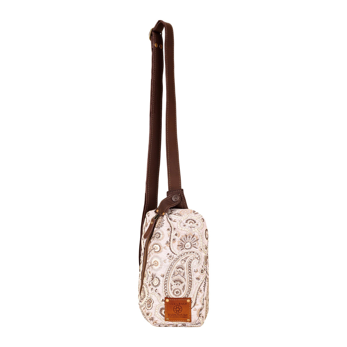 Myra Robnette Ranch Fanny Pack Bag in ivory - Myra USA