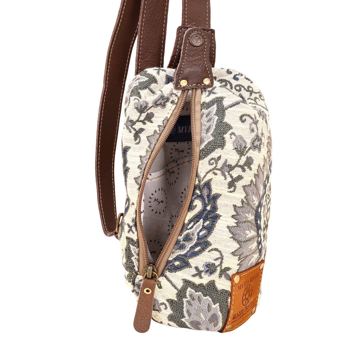 Myra Robnette Ranch Fanny Pack Bag in blue - Myra USA