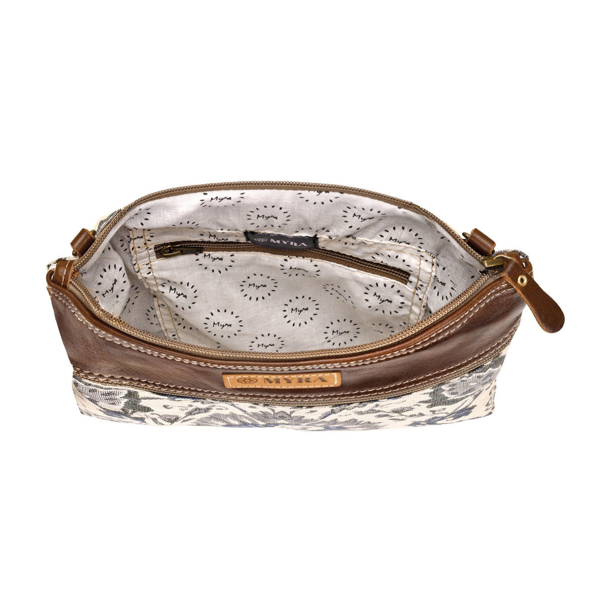 Myra Contentment Small Crossbody Bag in blue - Myra USA