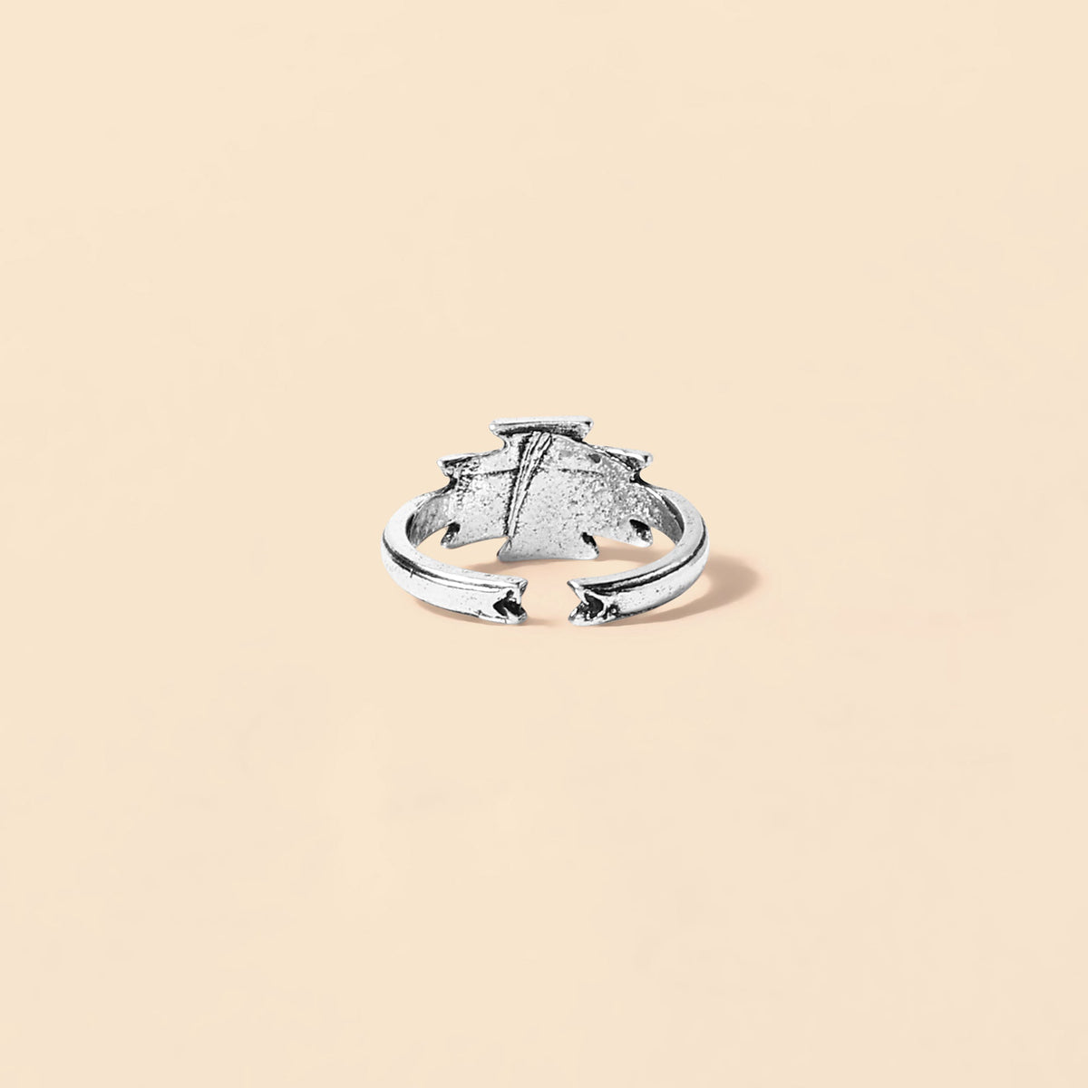 Myra Mighty Thunderbird Ring in Frost Blue - Myra USA