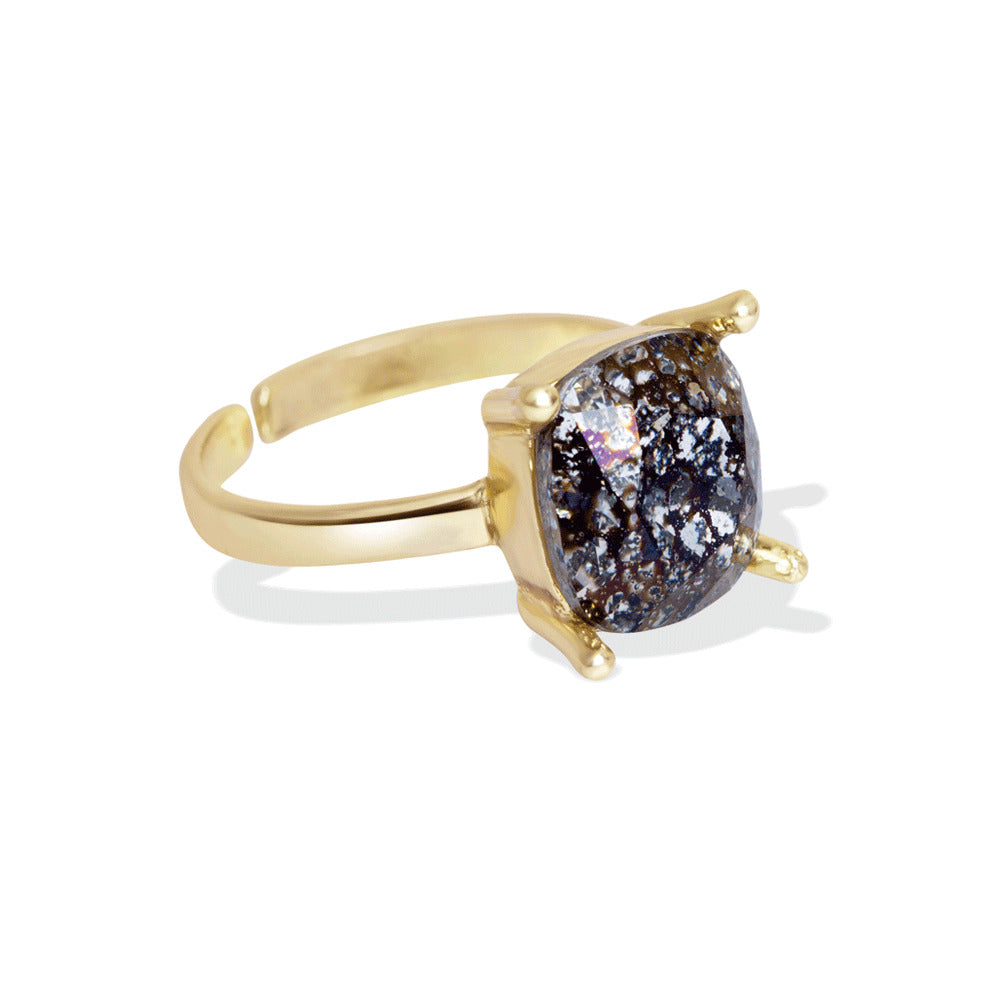 Black Forest Swarovski Ring - MyraUSA