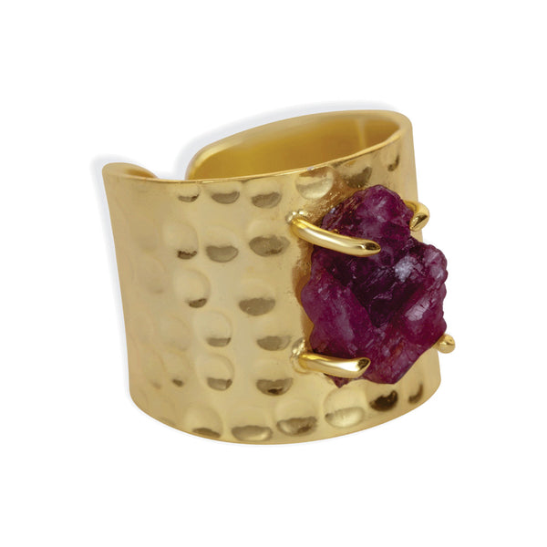 GOLDEN POISE RING - Myra USA