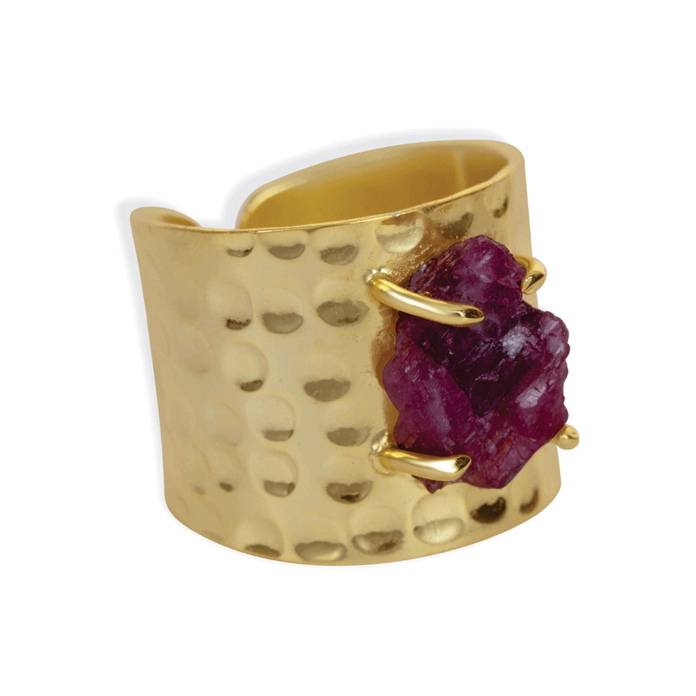 GOLDEN POISE RING - Myra USA