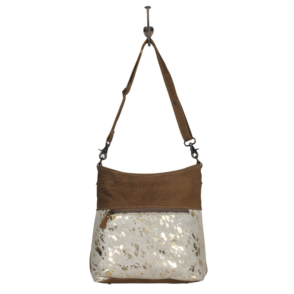 Freethinker Leather Shoulder Bag - Myra USA