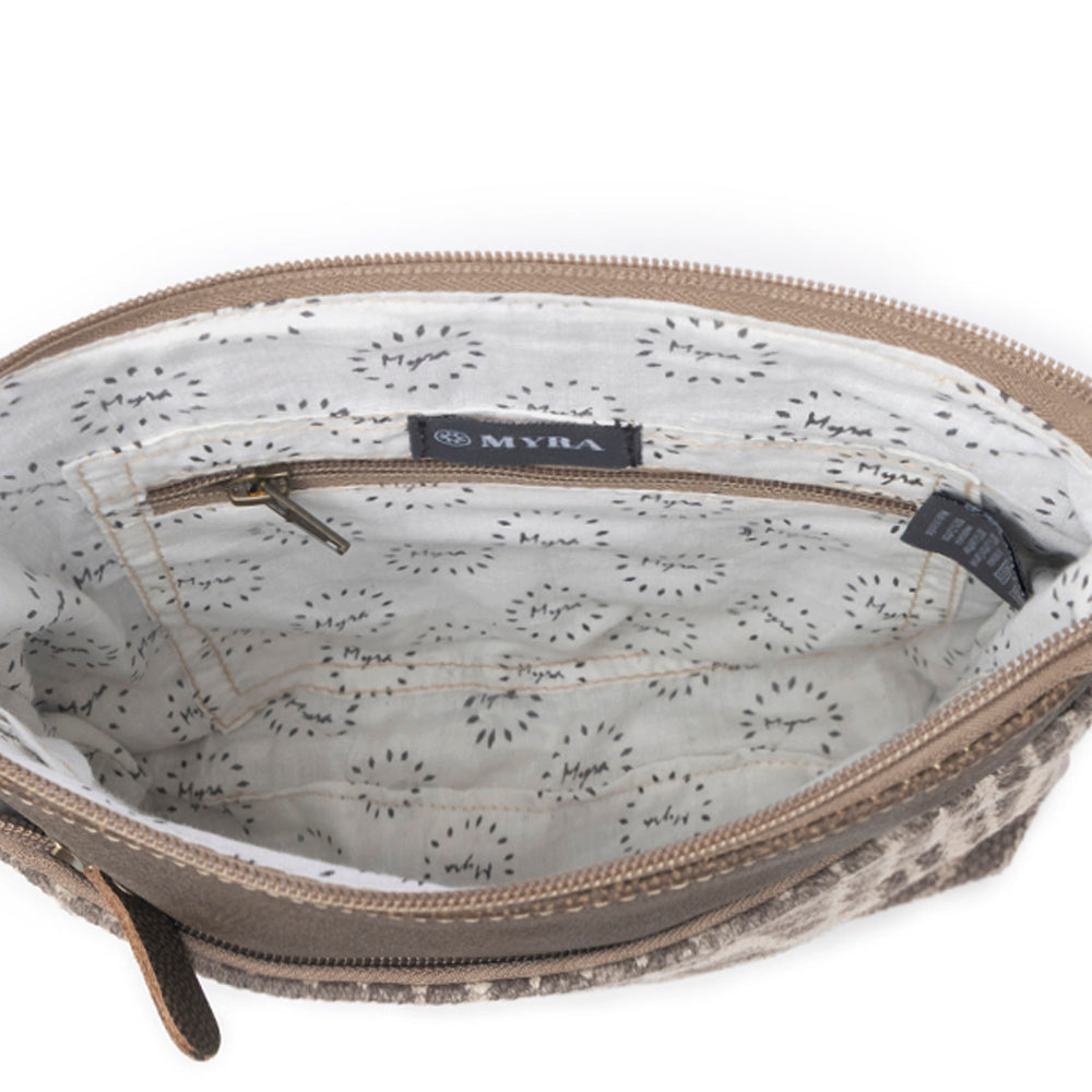 Coffee Canvas Small & Crossbody Bag - Myra USA