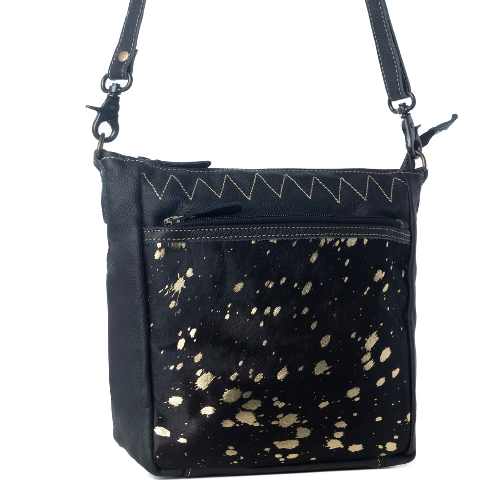 ZIGGY LEATHER AND HAIRON BAG - Myra USA