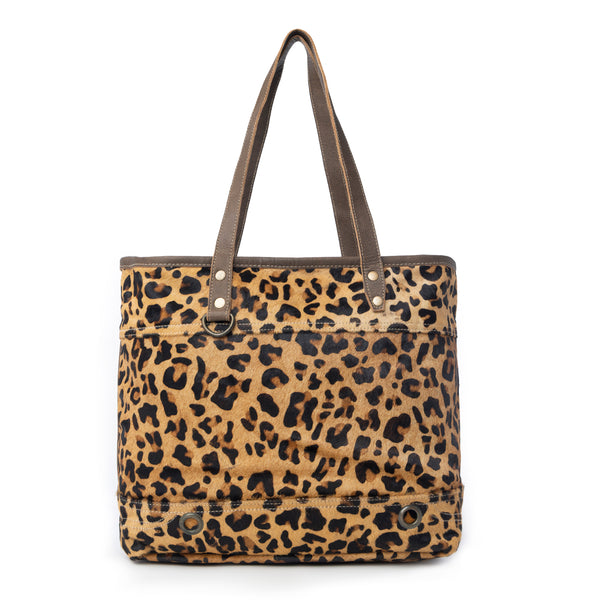 CLINCH  LEATHER AND HAIRON BAG - Myra USA