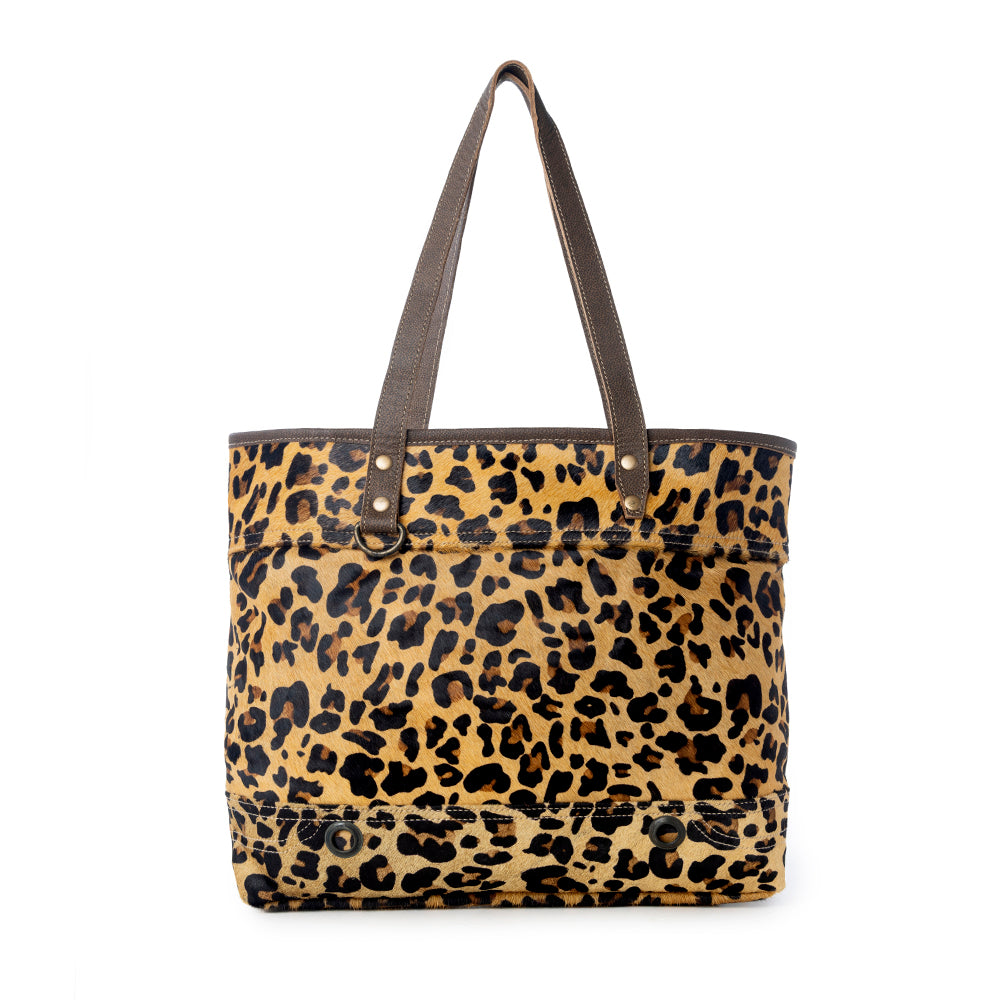 CLINCH  LEATHER AND HAIRON BAG - Myra USA